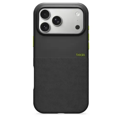 Husa Protectie Spate Apple Beats Rugged MGJ84LL/A pentru iPhone 17 Pro Max, MagSafe si Camera Control (Negru)