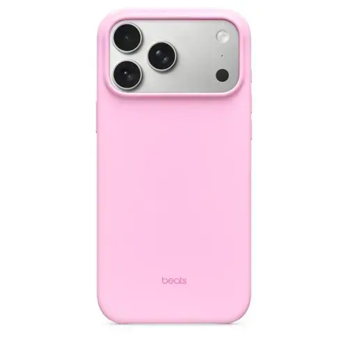 Husa Protectie Spate Apple Beats Rugged MGJF4LL/A pentru iPhone 17 Pro Max, MagSafe si Camera Control (Roz)