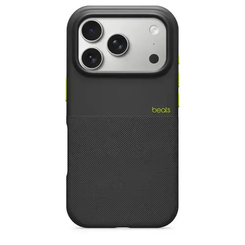 Husa Protectie Spate Apple Beats Rugged MGJM4LL/A pentru iPhone 17 Pro, MagSafe si Camera Control (Negru)