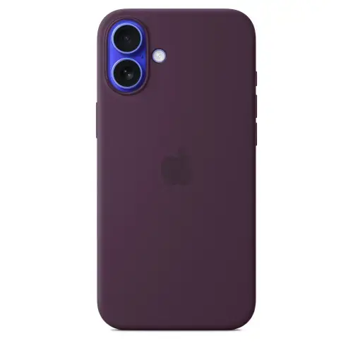 Husa Protectie Spate Apple iPhone 16 Plus, Silicone Case cu MagSafe (Mov)