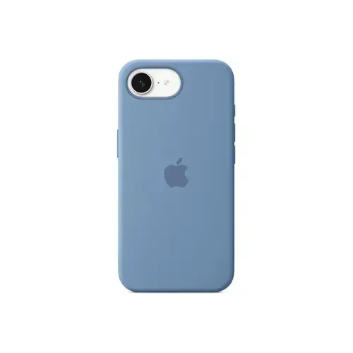 Husa Protectie Spate Apple MD3Q4ZM/A pentru iPhone 16e, Silicon (Albastru)