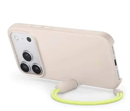 Husa Protectie Spate Apple MGTN4LL/A pentru iPhone 17 Pro, Magsafe si Camera Control (Bej)