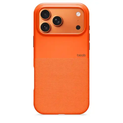 Husa Protectie Spate Beats MGJC4LL/A pentru Apple iPhone 17 Pro Max, Rugged Case cu Magsafe si Camera Control (Portocaliu)