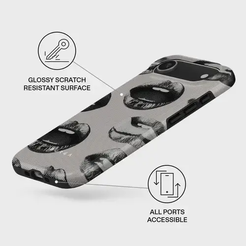 Husa Protectie Spate Burga Dual Layer BHDLMNMXVIIA Magsafe Next Mistake pentru Apple iPhone Air (Gri)