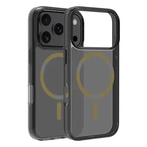 Husa Protectie Spate Dviced DV511052, MagSafe pentru Apple iPhone 17 Pro Smoke Case (Auriu)