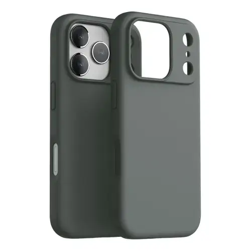 Husa Protectie Spate Dviced DV511064, Silicone, MagSafe, pentru Apple iPhone 17 Pro (Gri)