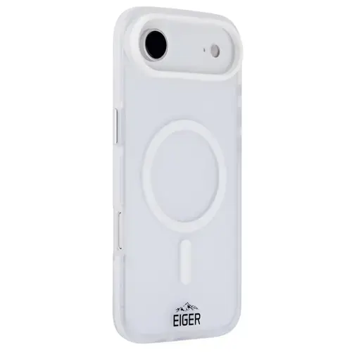 Husa Protectie Spate Eiger EGCA00909 Blizzard Magsafe GRS pentru Apple iPhone Air (Alb)