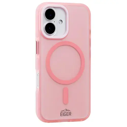 Husa Protectie Spate Eiger EGCA00916 Blizzard Magsafe GRS pentru Apple iPhone 17 (Roz)