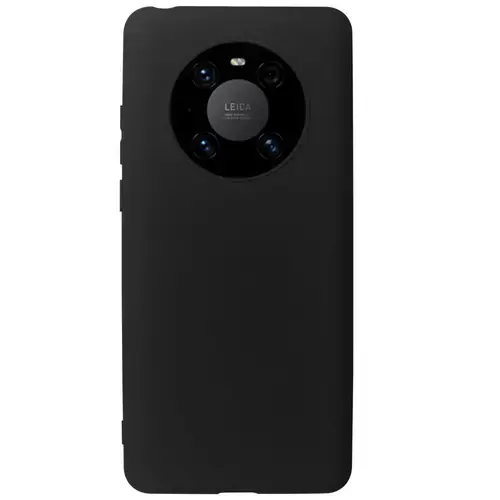 Husa Protectie Spate Just Must JMSILCNDM40B pentru Huawei Mate 40 (Negru)