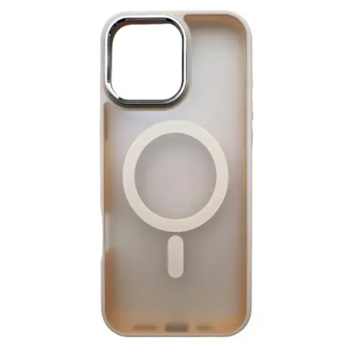 Husa Protectie Spate Lemontti LEMHSMIXVIPMR Shield MagSafe pentru Apple iPhone 16 Pro Max (Roz)