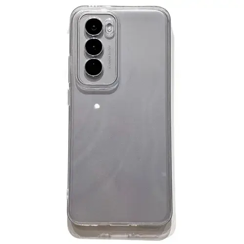 Husa Protectie Spate Lemontti LEMHSOA5PT, Silicon, Oppo A5 Pro (Transparent)