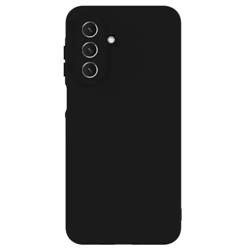 Husa Protectie Spate Lemontti LEMHSSGA17N Silicon Soft Slim pentru Samsung Galaxy A17, (material mat si fin, captusit cu microfibra) (Negru)