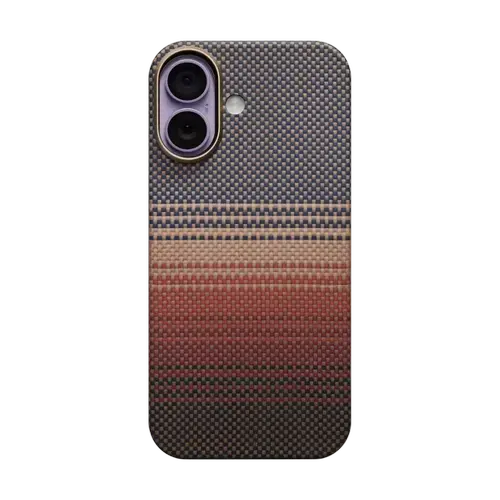 Husa Protectie Spate Pitaka pentru Apple iPhone 17 MagEZ 7, MagSafe, Ultra-Slim (Multicolor)