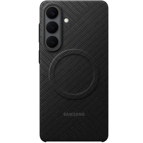 Husa Protectie Spate Samsung Carbon Magnet Case EF-KS947SNEGWW pentru Galaxy S26 Plus (Negru)