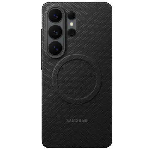 Husa Protectie Spate Samsung Carbon Magnet Case EF-KS948SNEGWW pentru Galaxy S26 Ultra (Negru)