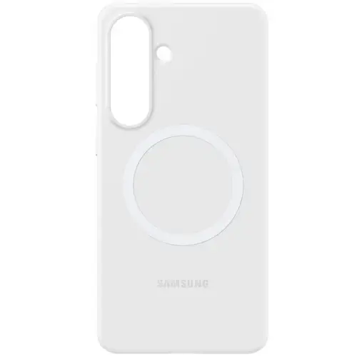 Husa Protectie Spate Samsung EF-ES947CWEGWW pentru Galaxy 26+, Silicone Magnet Case (Alb)