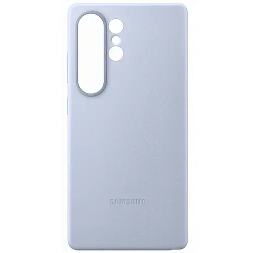 Husa Protectie Spate Samsung Kindsuit EF-VS938PLEGWW, pentru Galaxy S25 Ultra (S938), Piele (Albastru deschis)