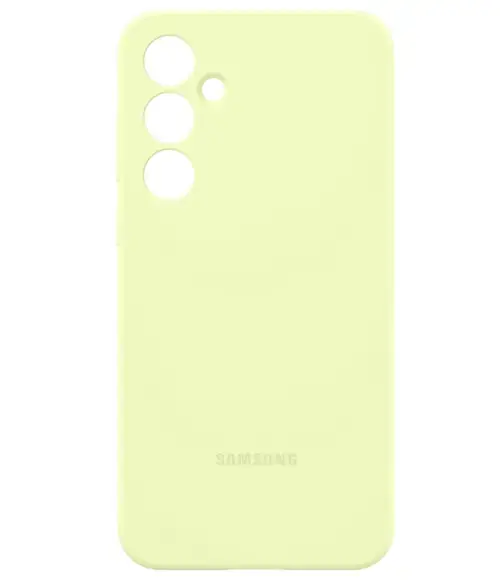 Husa Protectie Spate Samsung Silicone Case EF-PA556TMEGWW pentru Samsung Galaxy A55 (Verde deschis)