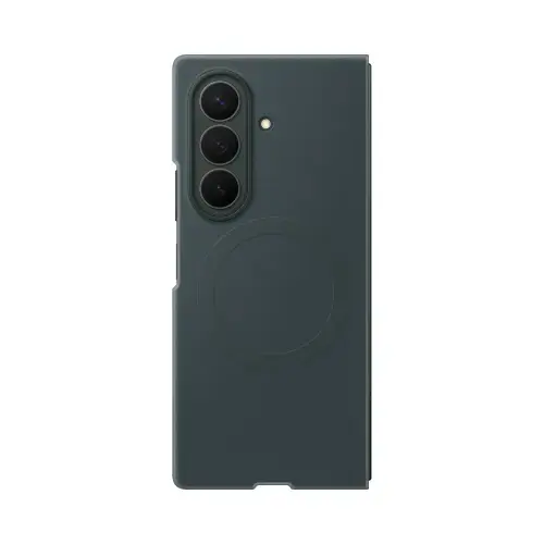 Husa Protectie Spate Samsung Silicone Magnet EF-EF976CGEGWW pentru Galaxy Z Fold8 Ultra (Verde)