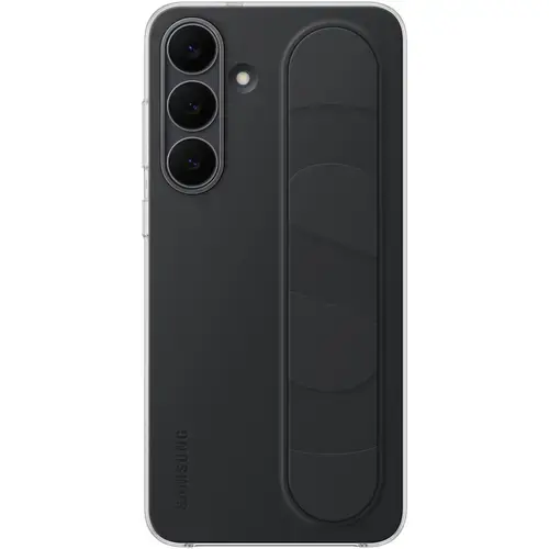Husa protectie spate Samsung Standing Grip Case EF-GS731CBEGWW pentru Galaxy S25 FE (Negru)