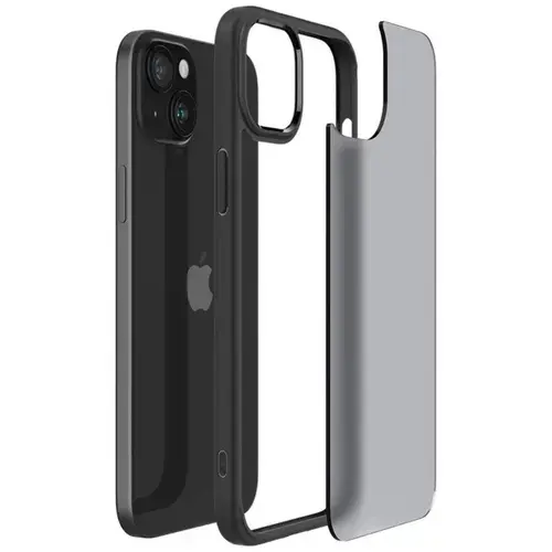 Husa Protectie Spate Spigen ACS06656 Ultra Hybrid pentru Apple iPhone 15 Plus (Negru)