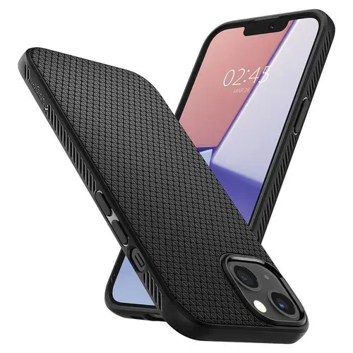 Husa Protectie Spate Spigen Liquid Air pentru iPhone 13 Mini (Negru)