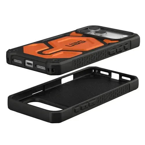 Husa Protectie Spate UAG Monarch Pro Magsafe pentru Apple iPhone 17 Pro Max (Portocaliu)