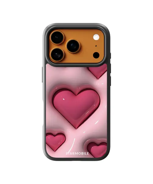 Husa Puffer Heart Apple iPhone Impact Ultra - iPhone 17 Pro