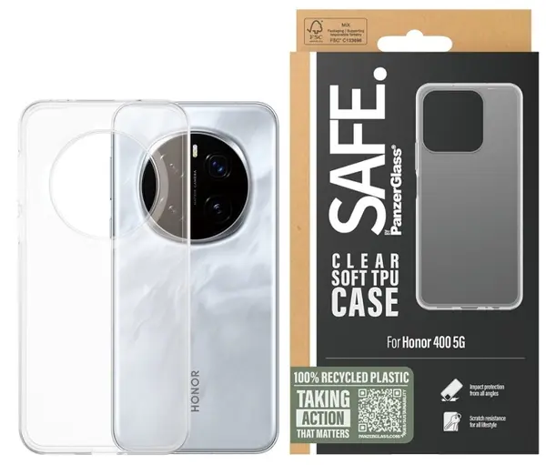 Husa SAFE - Honor 400, transparent