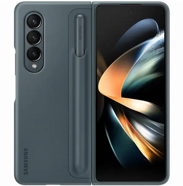 Husă Samsung - Flip with Pen, Galaxy Z Fold 4, verde