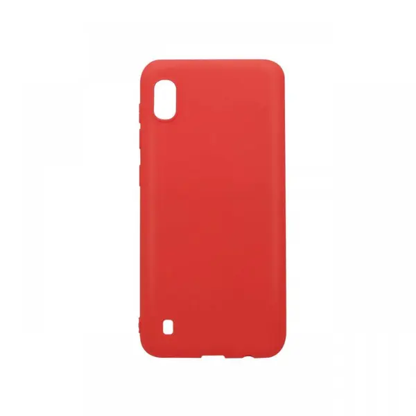 Husa Samsung Galaxy A10 Lemontti Silicon Silky Rosu