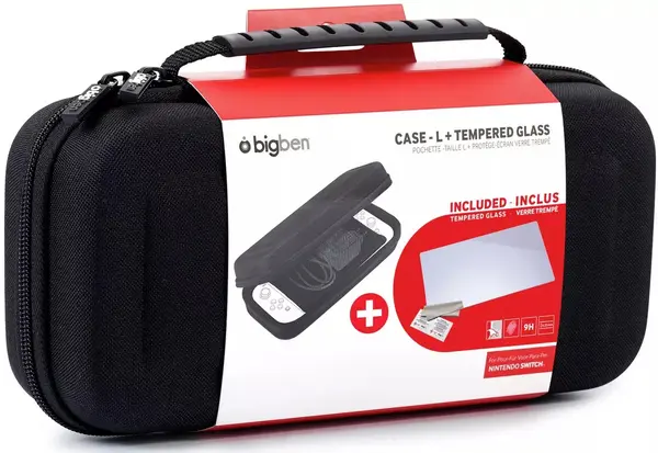 Husă si protectie din sticla Big Ben - Protection Kit (Nintendo Switch)