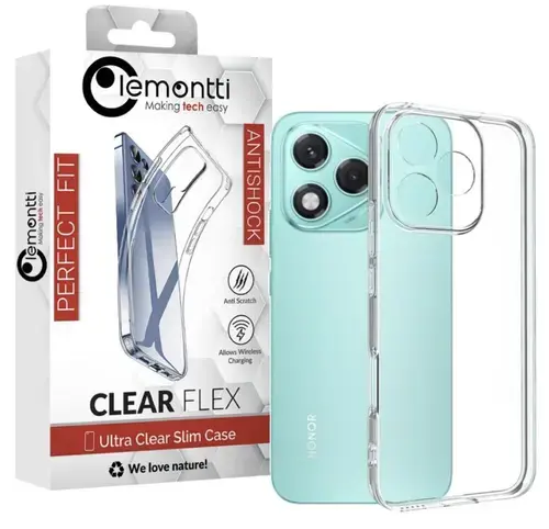 Husa Silicon Lemontti, Honor 400 Lite, Transparent