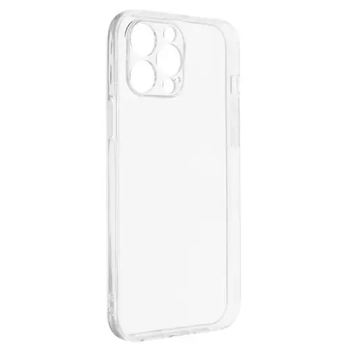 Husa Silicon Lemontti pentru iPhone 16 Pro, Transparent