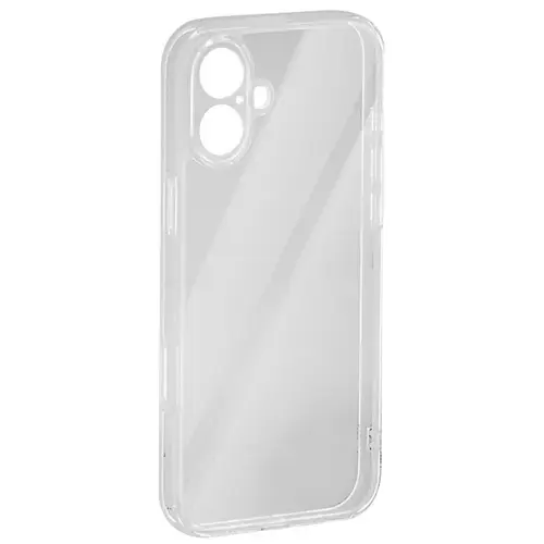 Husa Silicon Lemontti pentru iPhone 16, Transparent