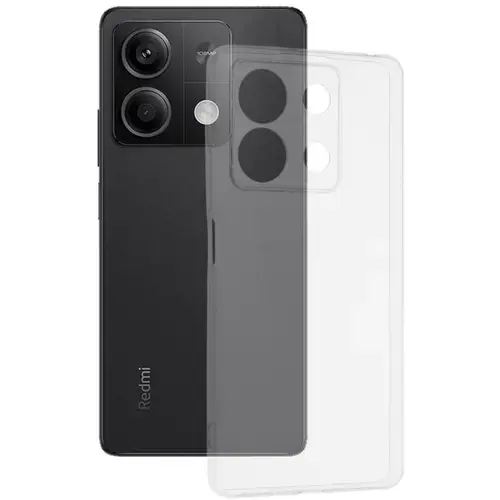 Husa Silicon Lemontti Xiaomi Redmi Note 13 5G, Transparent