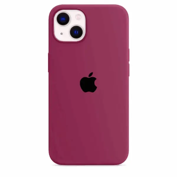 Husa Silicon pentru Apple iPhone 14 Plus - Marsala - iPhone 14 Plus