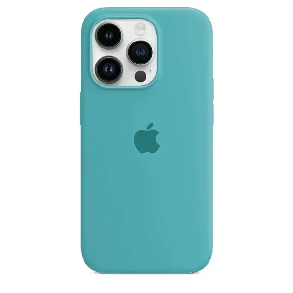 Husa Silicon pentru Apple iPhone 14 Pro - Sea Blue - iPhone 14 Pro