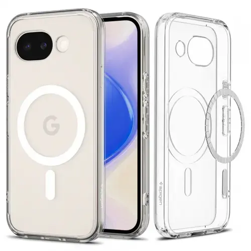 Husa Spigen ACS11276 Ultra Hybrid MagSafe pentru Google Pixel 10a, Transparent
