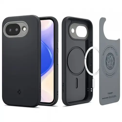 Husa Spigen ACS11287 Caseology Nano Pop MagSafe pentru Google Pixel 10a, Negru