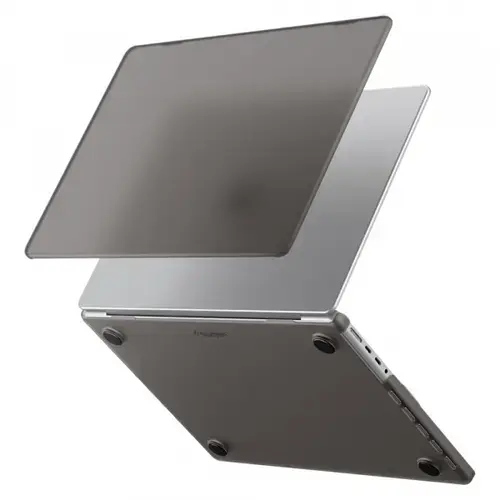 Husa Spigen ACS11527 Airskin pentru Apple MacBook Pro 16inch (2026) / (2024) / (2023) / (2021), Neagra Satinata