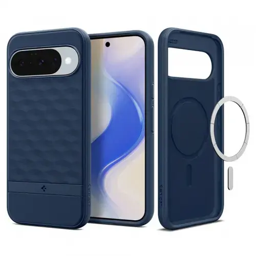 Husa Spigen Caseology Parallax MagSafe pentru Google Pixel 10 Pro / 10, Albastru