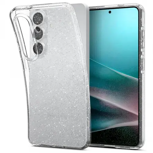 Husa Spigen Liquid Crystal Glitter ACS10729 pentru Samsung Galaxy S26 S942, Transparent