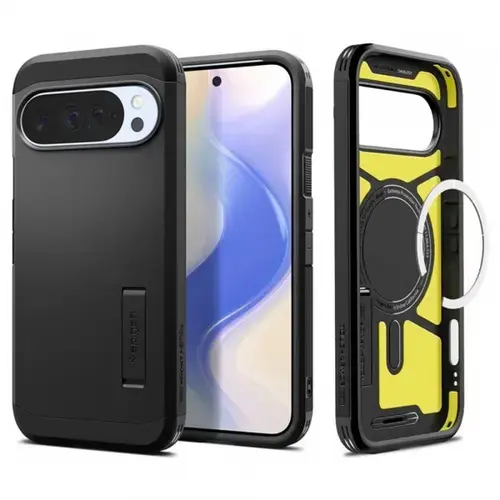 Husa Spigen Tough Armor MagSafe pentru Google Pixel 10 Pro XL, Neagra