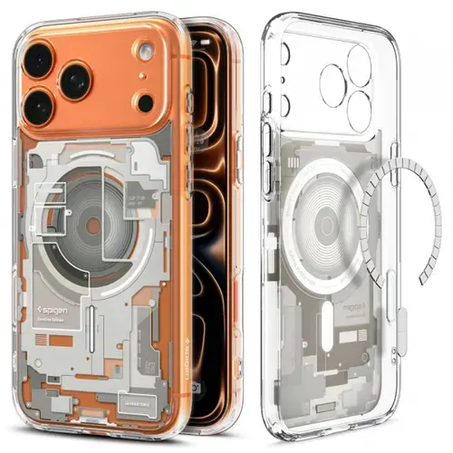 Husa Spigen Ultra Hybrid Zero One MagSafe pentru Apple iPhone 17 Pro Max, Bej