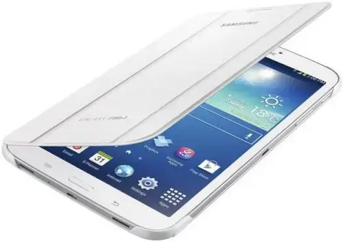 Husa Stand Samsung Book Cover EF-BT210BWEGWW pentru Galaxy Tab 3 7.0 (Alba)