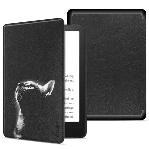 Husa Tech-Protect SmartCase pentru Amazon Kindle Gen 11 (2024) / Kindle Gen 11 (2022), Gri