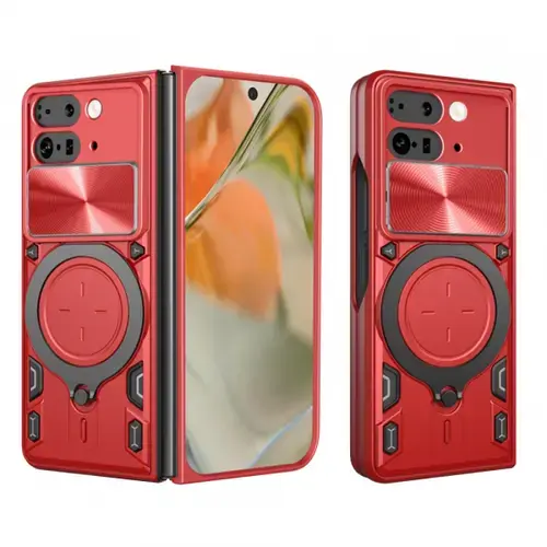 Husa Techsuit CamGuard Pro pentru Google Pixel 9 Pro Fold, Rosu