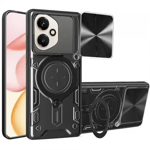 Husa Techsuit CamGuard Pro pentru Honor 400 (Negru)