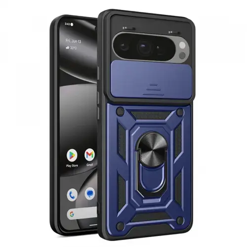Husa Techsuit CamShield pentru Google Pixel 10 Pro XL, Albastru